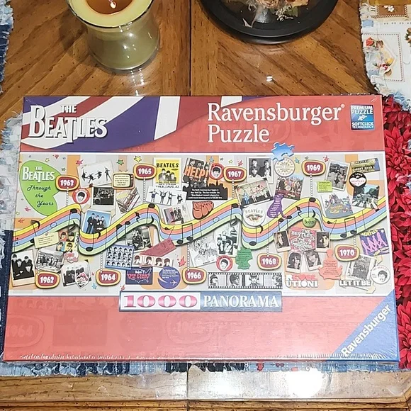NWT "THE BEATLES" RAVENSBURGER PUZZLE - Picture 1 of 2